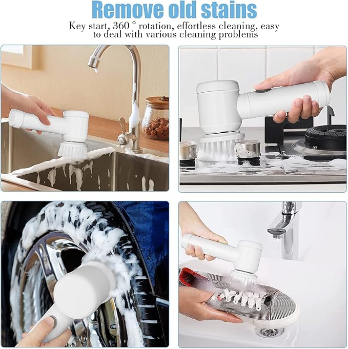 Cleaning Powerful Electric Brush (5-in-1)